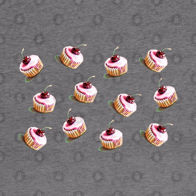 Yummy Cupcake Pattern by ElephantShoe